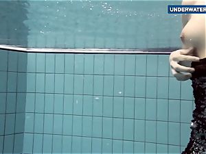 showcasing bright boobies underwater makes everyone nasty