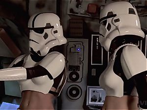Parody - two Storm Troopers love some Wookie man meat